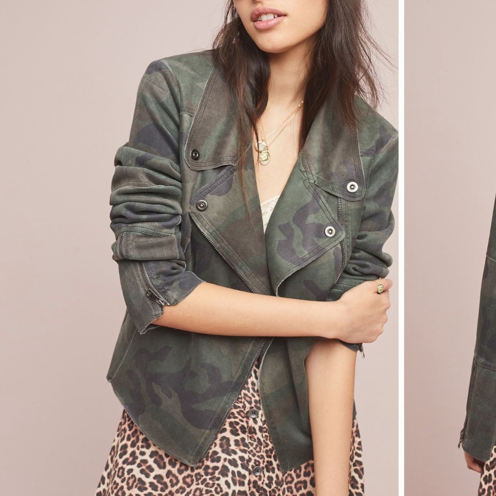 Marrakech Camo Moto Jacket